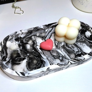 Tavita ovala handmade, Casa & Stil de viata, Lumanari, parfumuri, arome, Suport de lumanari, , ARTYNOS