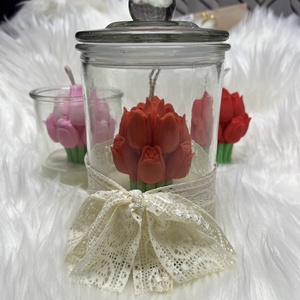 Buchet de lalele - casă & stil de viață - lumânări, parfumuri, arome - lumânare - lumânări artizanale - Artynos.ro