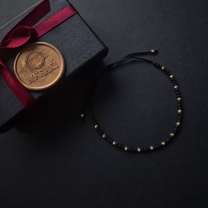 Bratara metanie cu bile aur 14k 585, Bijuterii, Bratari, Bratari din aur, Confectionarea bijuteriilor, ARTYNOS