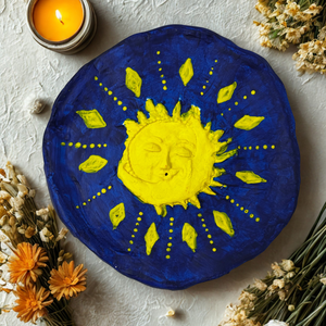 Solaris Blue � Suport handmade pentru betisoare parfumate - Artynos.ro