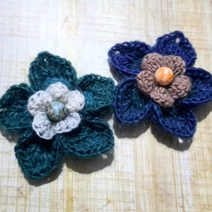 Aplicație / Broșă FlowerPower - bijuterii - broșă, insigne - Artynos.ro