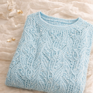 Bluza tricotată manual cu mohair și mătase Delicacy - îmbrăcăminte și modă - haine damă - tricou și top de damă - Artynos.ro