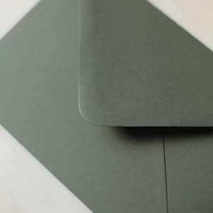 Fenyőzöld boríték - C6 - 25 db - accesorii nuntă - invitații și felicitări de nuntă - invitații nuntă - Artynos.ro