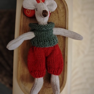 Jucărie decorativă șoricel - jucării și echipamente pentru copii - jucării și accesorii pentru copii - păpuși de joacă - Artynos.ro