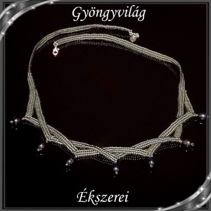 Seturi de bijuterii: set de bijuterii pentru nuntă, mireasă, casual SL-14E-ÜGY01-3 - bijuterii - coliere - guler din perle - Artynos.ro