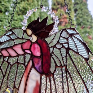 Arhanghel de cristal de dimensiuni mari -  - Artynos.ro