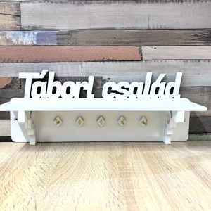 Breloc de perete cu nume de familie unic - casă & stil de viață - accesorii pentru decorat casa - decorațiuni de pereți, decorațiuni suspendate - suport pentru chei - Artynos.ro