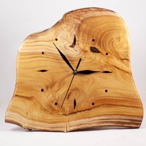 Ceas de perete din lemn, ceas din lemn rustic,, , Prelucrarea lemnului, ARTYNOS