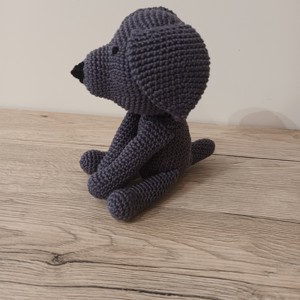Buksi, câinele amigurumi - jucării și echipamente pentru copii - plușuri - câine de pluș - Artynos.ro