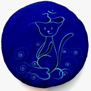 Pernă de scaun pentru copii cu model de pisicuță., Casă & Stil de viață, Textile de casă, Perne de scaun, huse, , ARTYNOS