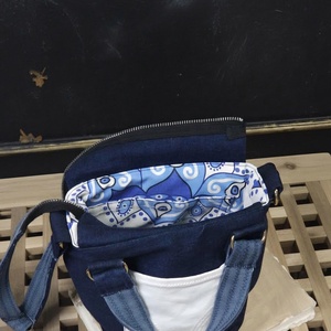 Denim Mosaic - genți și portofele - genți de mână și umăr - geantă casual - Artynos.ro