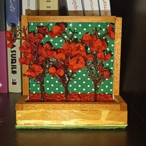 Decorațiune florală handmade, Casă & Stil de viață, Accesorii pentru decorat casa, Decorațiuni de masă și decorațiuni pentru rafturi , Decorațiuni de masă, Altele, Prelucrarea lemnului, ARTYNOS