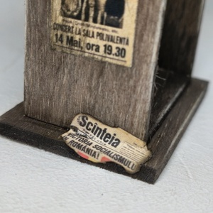 Machetă rustică în miniatură - WC de Curte - casă & stil de viață - decorațiuni de casă - decorațiuni de masă și rafturi - decorațiuni de masă - Artynos.ro