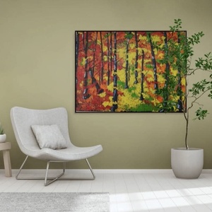 O toamnă călduroasă  - arte vizuale și accesorii  - picturi - Artynos.ro