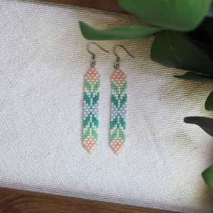 Cercei Thalia - bijuterii - cercei - cercei din mărgele - Artynos.ro