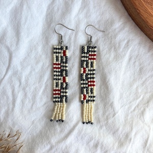 Cercei Lunel, Bijuterii, Cercei, Cercei din margele, Confectionarea bijuteriilor, Cusatura, ARTYNOS