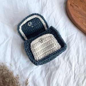 Punguța de buzunar - Navy - genți și portofele - accesorii genți - decorațiuni de genți - Artynos.ro