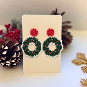 Cercei Coronita, Bijuterii, Cercei, Cercei din margele, Confectionarea bijuteriilor, Cusatura, ARTYNOS