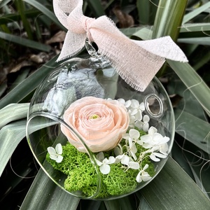Terariu flori naturale - Ranunculus Garden, Casa & Stil de viata, Decoratiuni de casa, Accesorii florale, Buchete de flori, Aranjament de flori, ARTYNOS