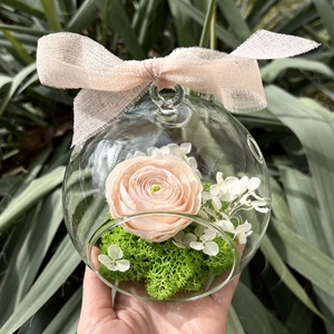 Terariu flori naturale - Ranunculus Garden - casă & stil de viață - decorațiuni de casă - accesorii florale - buchete de flori - Artynos.ro