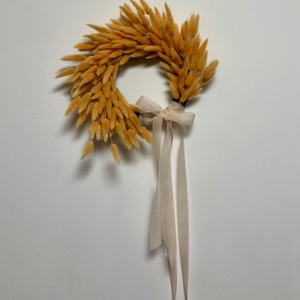 Coronita decorativa - Bunny Tail - casă & stil de viață - decorațiuni de casă - accesorii florale - buchete de flori - Artynos.ro