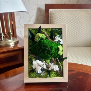 Tablou cu plante stabilizate - Forest Pocket - casă & stil de viață - decorațiuni de casă - decorațiuni de pereți - tablou cu licheni - Artynos.ro