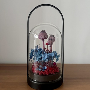 Cupola flori naturale - Gradini Secrete - casă & stil de viață - decorațiuni de casă - accesorii florale - buchete de flori - Artynos.ro