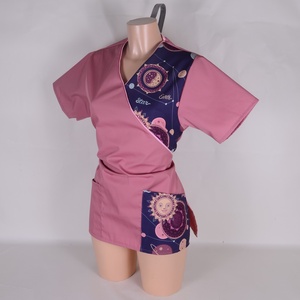 S zodiac Tunica alba de lucru pentru personalul medical, Imbracaminte si moda, Haine dama, Tunica, Tesatura, ARTYNOS