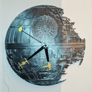 Ceas de perete Star Wars 3D, Casa & Stil de viata, Decoratiuni de casa, Decoratiuni de pereti, Ceasuri de perete, , ARTYNOS