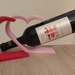 Raft pentru vinuri Valentin Heart, Accessorii si unelte, Obiecte de decorare, Plastic, , ARTYNOS