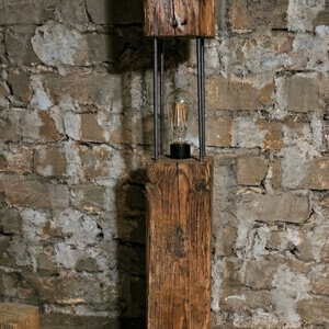  Lampă ambientală din lemn masiv  Model Minima - accessorii și unelte - lemn - alte produse din lemn - Artynos.ro