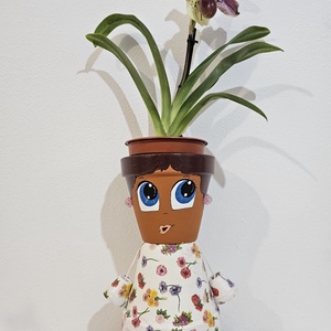 Ghiveci ceramica flori handmade - Artynos.ro