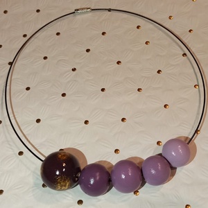 Colier handmade, Bijuterii, Coliere, Coliere din margele, Pictura, ARTYNOS