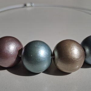 Colier handmade multicolor - bijuterii - coliere - coliere din mărgele - Artynos.ro