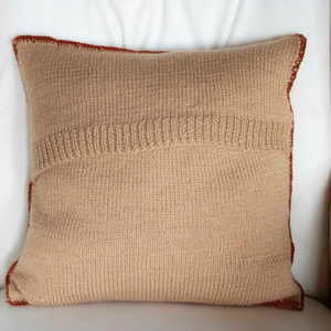 Fata de perna crosetata si tricotata cu doua fete de 40x40cm - casă & stil de viață - textile de casă - perne - Artynos.ro