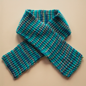 Fular unisex pentru copii tricotat manual din fir acrilic - Artynos.ro