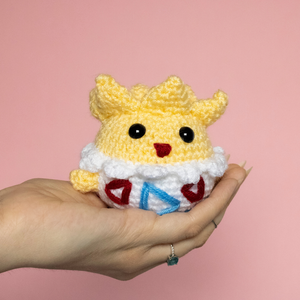 Jucarie Togepi mica - Pokemon crosetat  - jucării și echipamente pentru copii - plușuri - figurine de pluș - Artynos.ro
