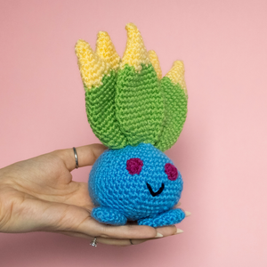 Jucarie Oddish - Pokemon crosetat  - jucării și echipamente pentru copii - plușuri - figurine de pluș - Artynos.ro