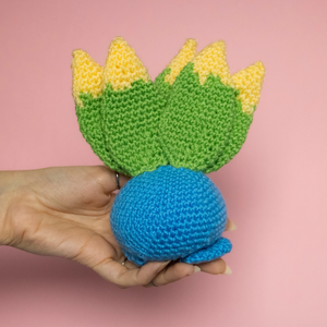 Jucarie Oddish - Pokemon crosetat  - jucării și echipamente pentru copii - plușuri - figurine de pluș - Artynos.ro
