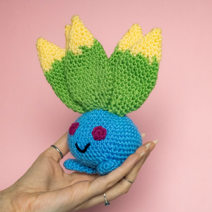 Jucarie Oddish - Pokemon crosetat  - jucării și echipamente pentru copii - plușuri - figurine de pluș - Artynos.ro
