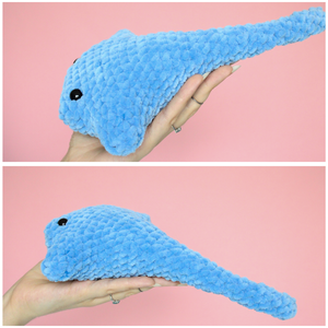 Jucarie din fir plusat - Pisica de mare crosetata - jucării și echipamente pentru copii - plușuri - figurine de pluș - Artynos.ro
