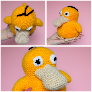 Jucarie Psyduck - Pokemon crosetat  - jucării și echipamente pentru copii - plușuri - figurine de pluș - Artynos.ro