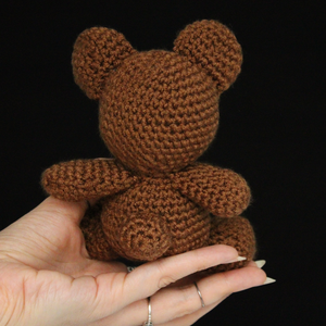Jucarie customizabila - Urs crosetat  - jucării și echipamente pentru copii - plușuri - figurine de pluș - Artynos.ro