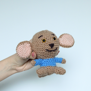 Jucarie crosetata - Roo din Winnie the Pooh - jucării și echipamente pentru copii - plușuri - figurine de pluș - Artynos.ro