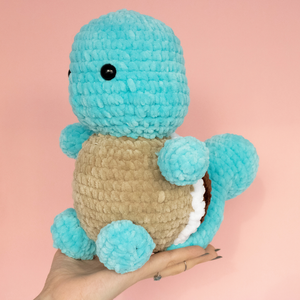 Jucarie Squirtle mare - Pokemon crosetat  - Artynos.ro