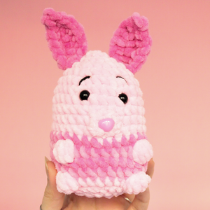 Jucarie din fir plusat - Piglet - jucării și echipamente pentru copii - plușuri - figurine de pluș - Artynos.ro