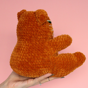 Jucarie din fir plusat - Capibara mare - jucării și echipamente pentru copii - plușuri - figurine de pluș - Artynos.ro