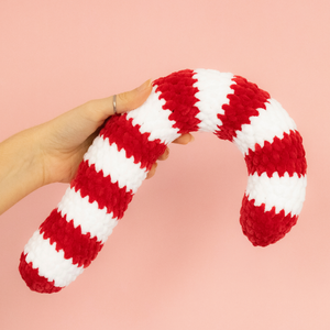 Jucarie din fir plusat - Candy cane - Artynos.ro