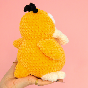 Jucarie Psyduck mare - Pokemon crosetat  - jucării și echipamente pentru copii - plușuri - figurine de pluș - Artynos.ro