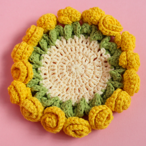 Coastere crosetat buchet realizat din bumbac, Casa & Stil de viata, Accesorii pentru echipamente de bucatarie, Accesorii de servire, Suporturi pahare, Crosetat, ARTYNOS